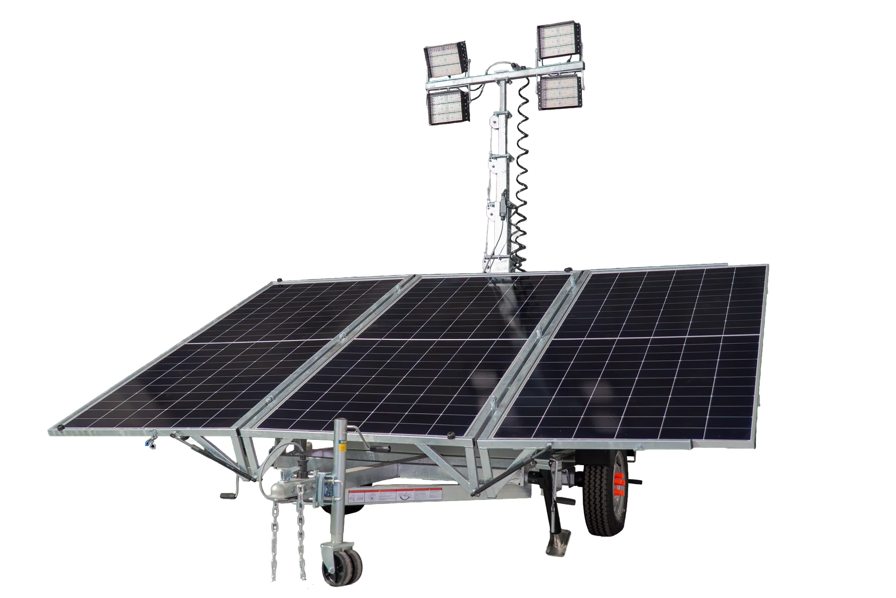 Plataforma solar autónoma BSN para operaciones industriales remotas